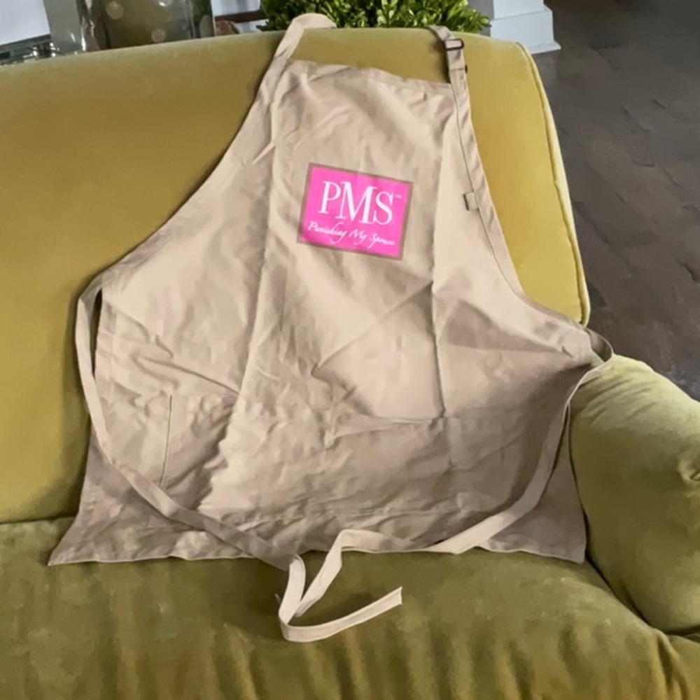 PMS Apron. RARE NEW Fine Whines Brand. “Punishing My Spouse”